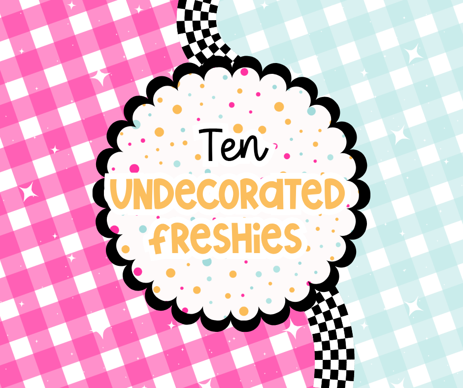 10 Baked Mystery Freshie Blanks, Scented & Ready to Decorate | Wholesale Bundles by Cattle Walk Designs