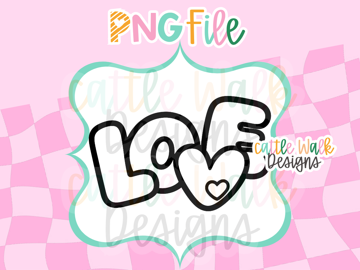 LOVE Hearts PNG | Valentine Freshie Design | Heart PNG