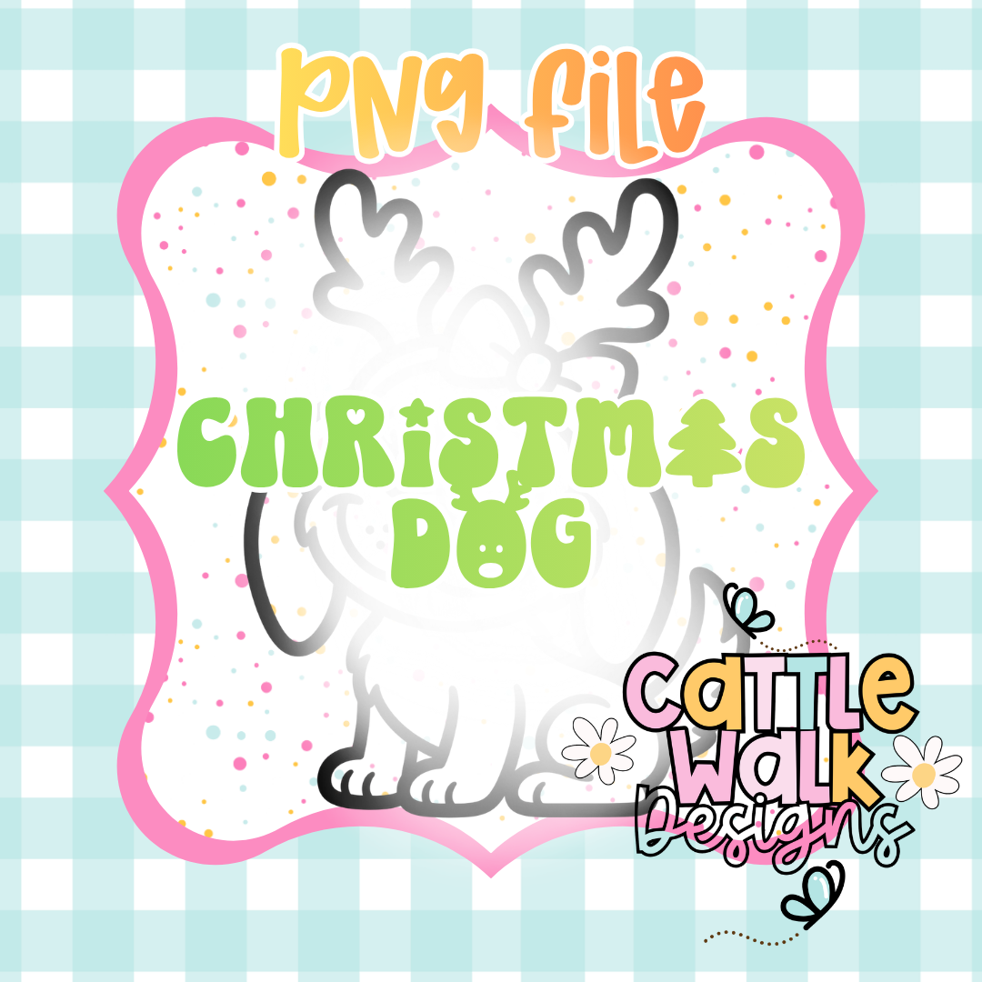 Cute Christmas Dog