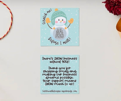 Custom Business Scratch-Off Cards | Personalized Double-Sided Printing