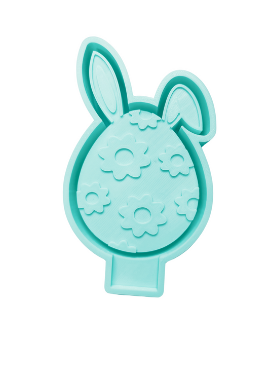 Flower Egg with Bunny Ears Mold