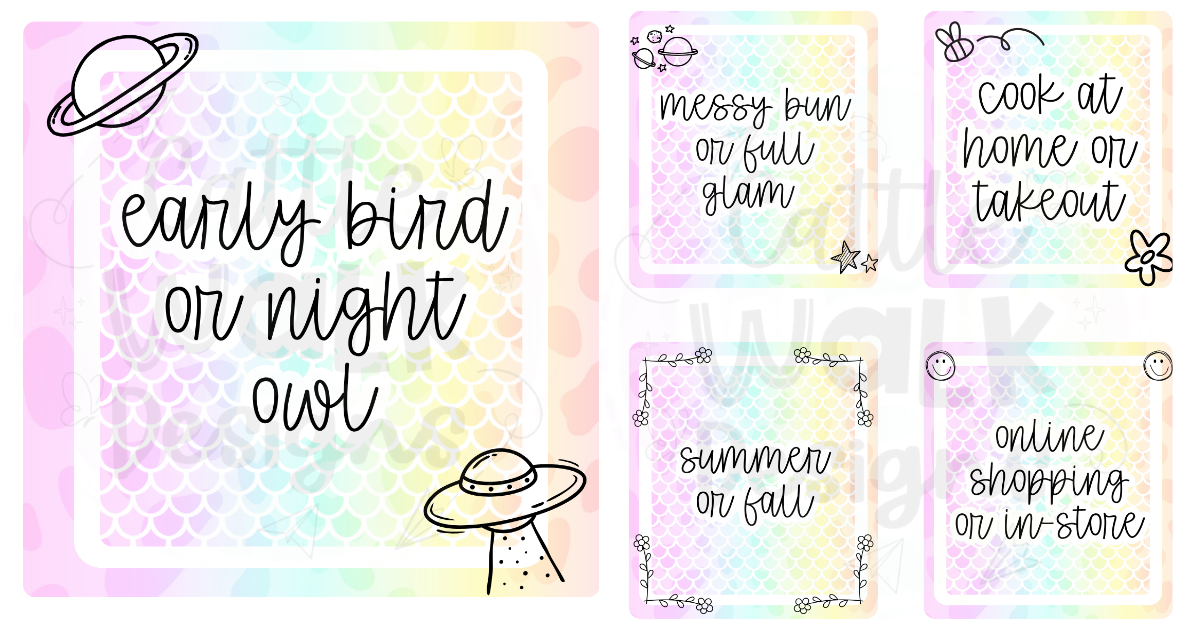 Doodle Dreams Content Kit – Limited Release (53 Canva Templates for Engagement + Sales)