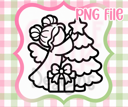 Christmas Angel Collection PNG Bundle | 11 Cute Holiday Digital Downloads for Freshies & Crafts