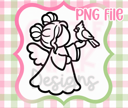 Christmas Angel Collection PNG Bundle | 11 Cute Holiday Digital Downloads for Freshies & Crafts