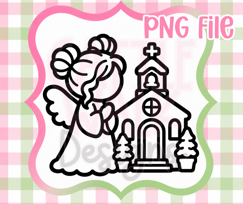 Christmas Angel Collection PNG Bundle | 11 Cute Holiday Digital Downloads for Freshies & Crafts