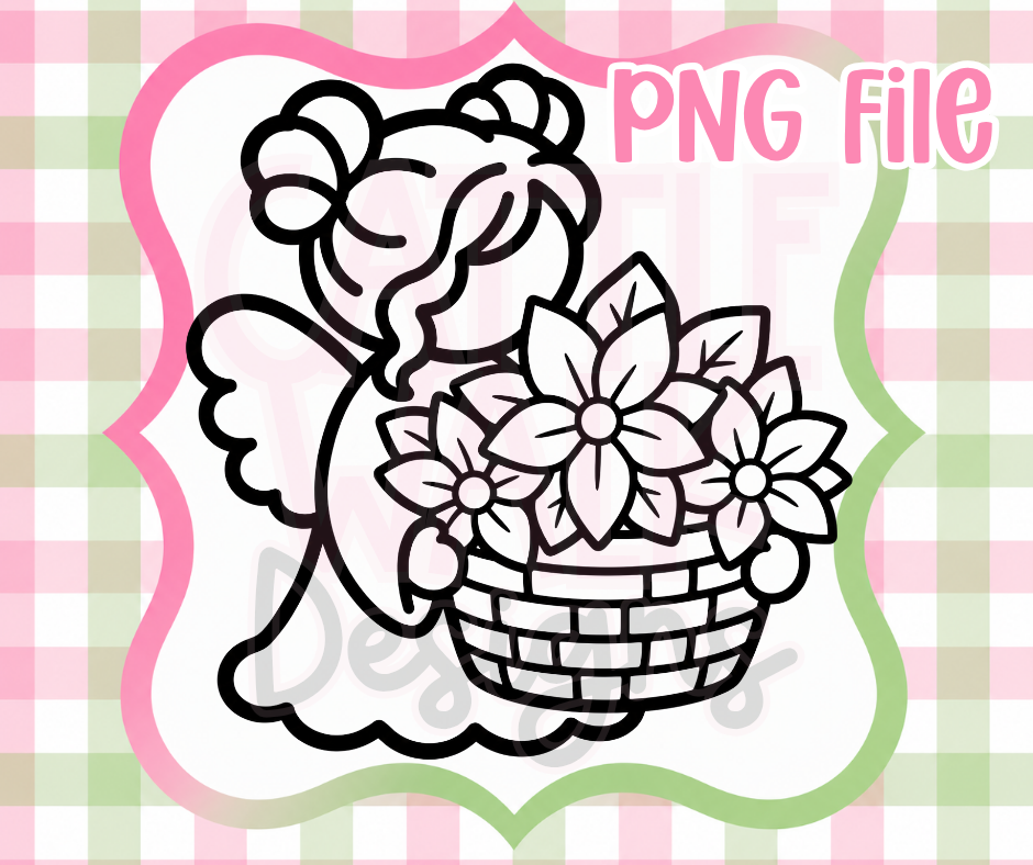 Christmas Angel Collection PNG Bundle | 11 Cute Holiday Digital Downloads for Freshies & Crafts