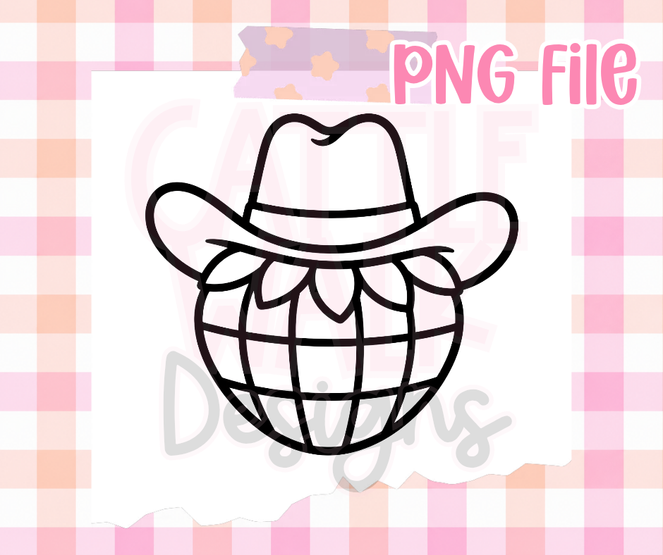 Western Strawberry PNG | Cowboy Hat Strawberry PNG | Cowgirl Digital Download