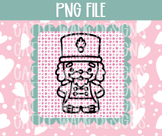 Nutcracker PNG – Christmas Freshie Design Template
