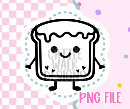 Peanut Butter & Jelly PNG Bundle | PB&J Besties + Vent Clip Designs