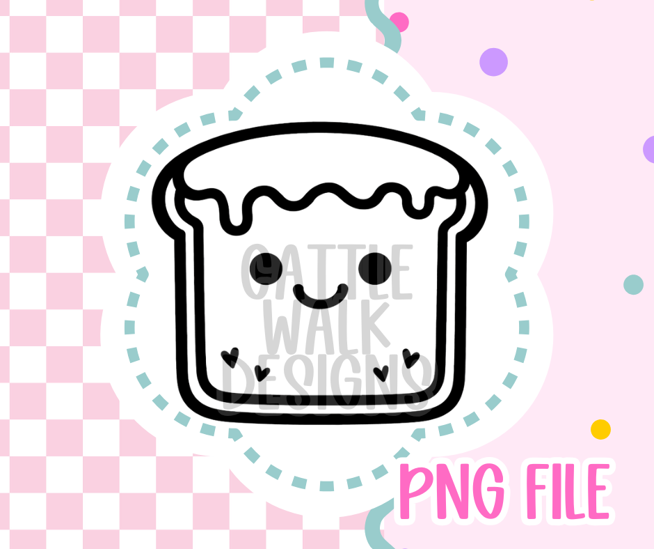 Peanut Butter & Jelly PNG Bundle | Flat PB&J Designs for Freshies & Vent Clips