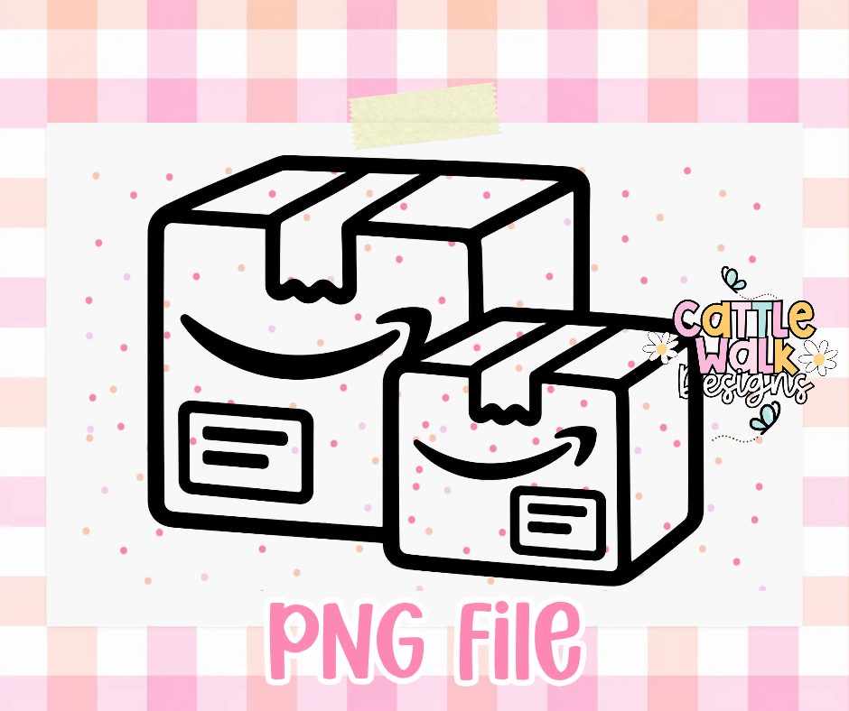 Prime Delivery Boxes PNG | Online Shopping Package PNG | Shopping Lover Design