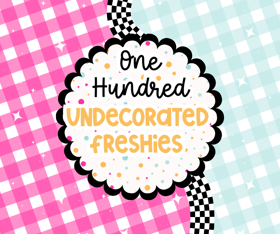 100 Baked Mystery Freshie Blanks – Scented & Ready to Decorate | Wholesale Bundles by Cattle Walk Designs