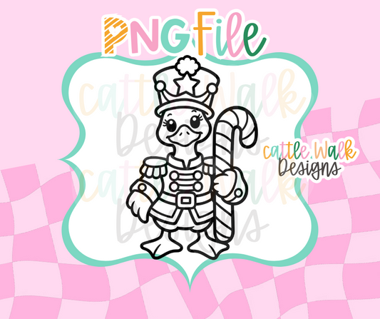 Nutcracker Goose PNG | Christmas Goose Digital Download